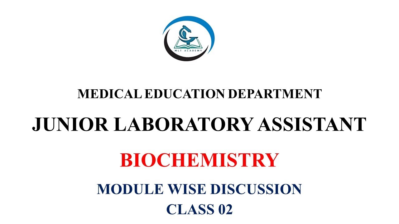 |JUNIOR LAB ASSISTANT | BIOCHEMISTRY| GLUCOMETER METHOD| CLASS 02| DETAILED DISCUSSION|