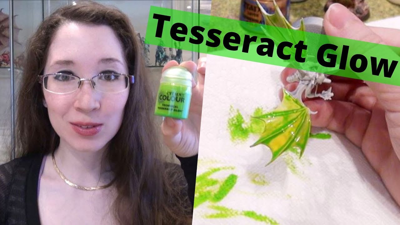 Tesseract Glow - First Impressions on the New Citadel Paint!