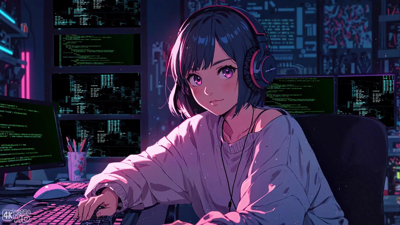 Late Coding Night Vibes 💻 12 Hours Of Coding Lofi For Programmer 💻 Coding Music