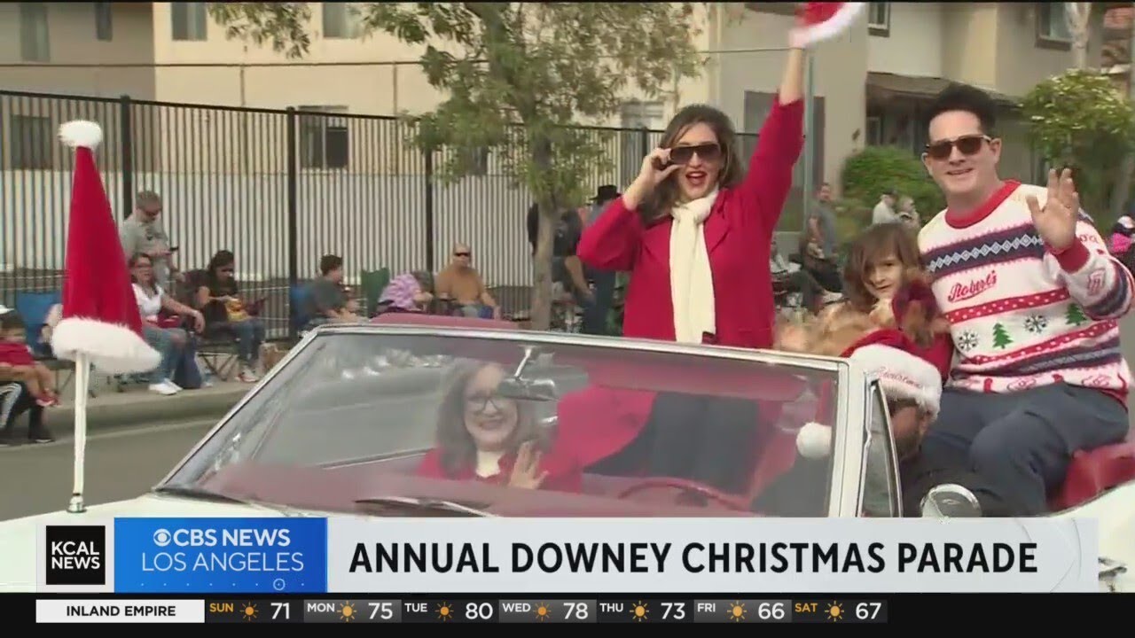 KCAL News' Suzanne Marques returns to hometown as Grand Marshal of Downey Christmas Parade