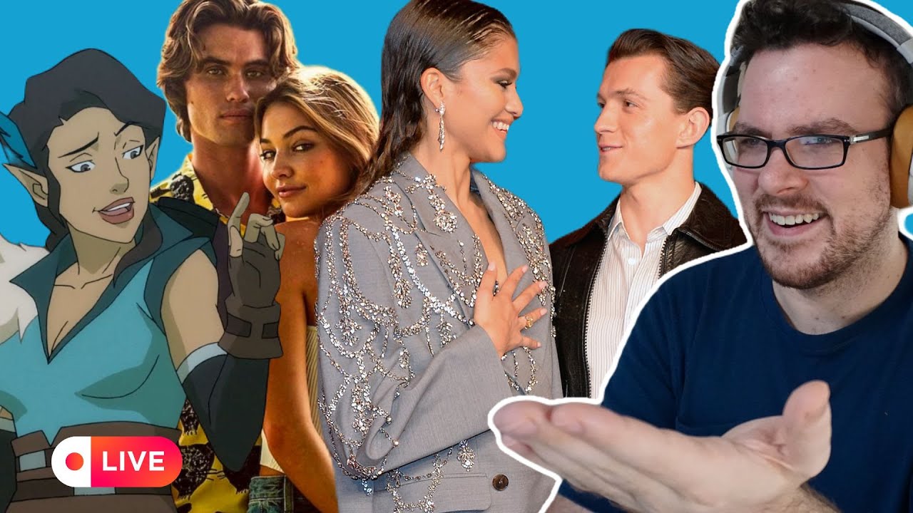 Reacting LIVE to Tom Holland/Zendaya, Outer Banks, Legend of Vox Machina, & The Legends edits!
