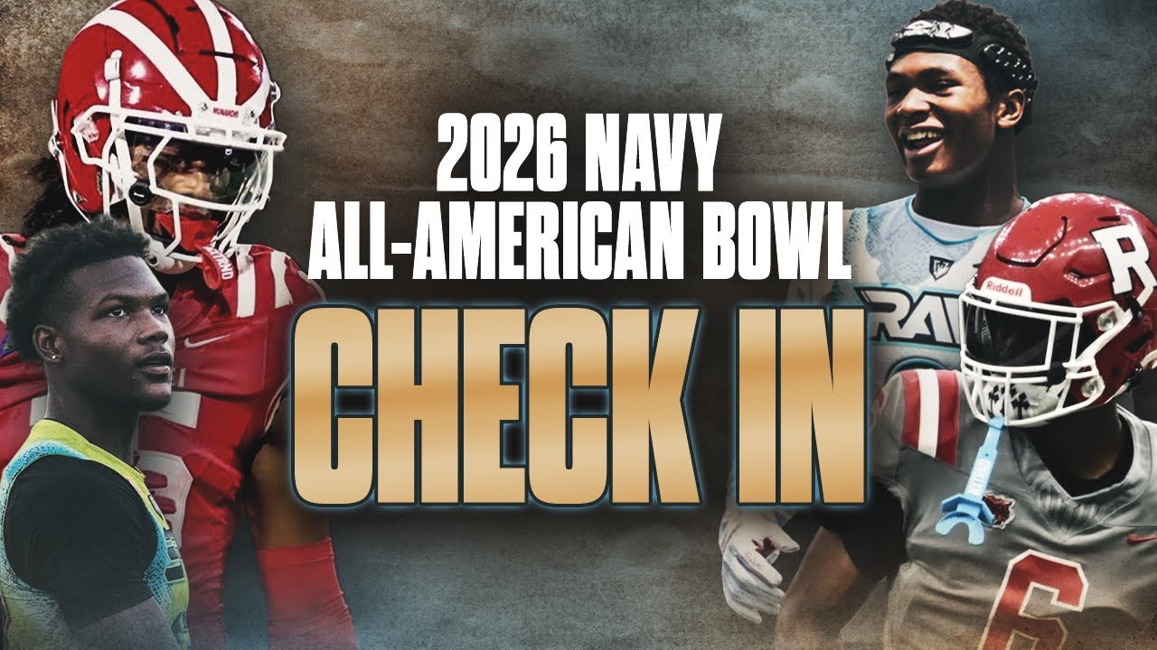 2026 Navy All-American Bowl CHECK-IN | LIVE Player Interviews | EXPERT Analysis