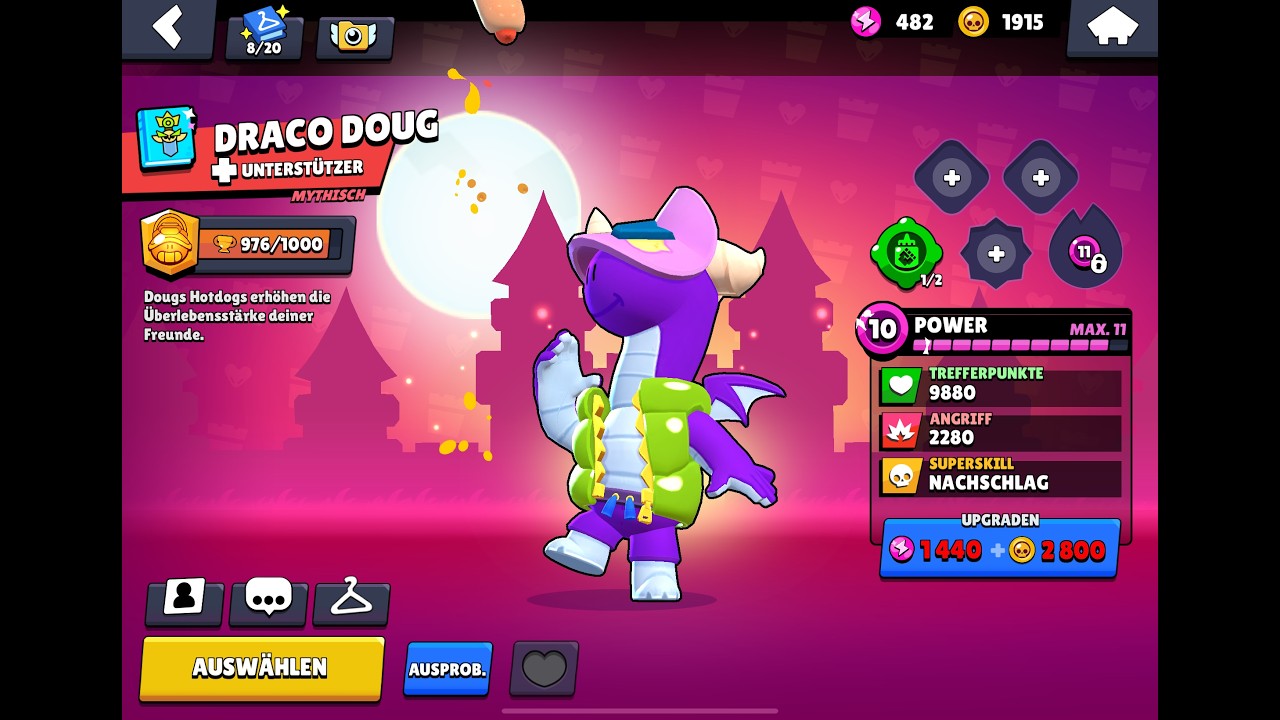 Brawl Stars Doug wirklich zu schlecht Prestige 49 ? W Yannik fürs pushen