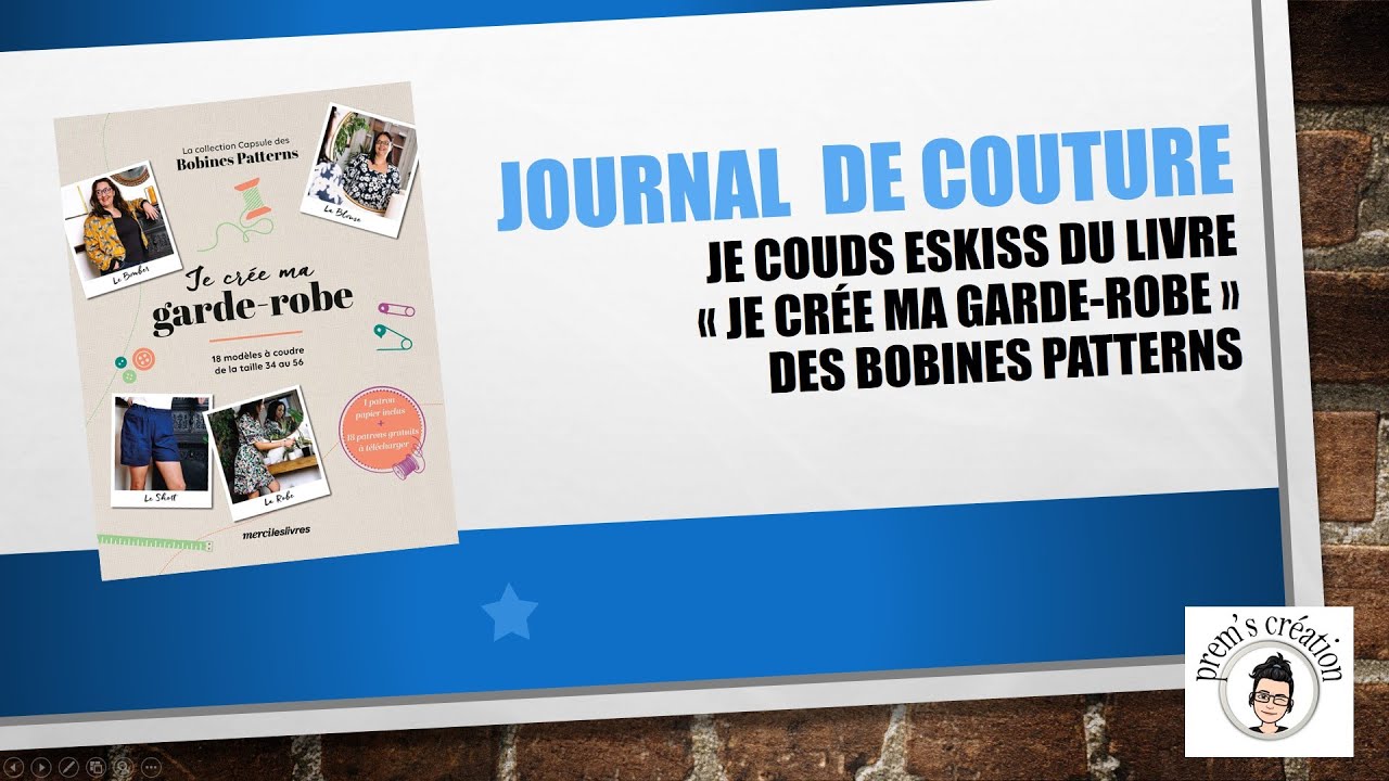 Bilan couture #27 : je couds la blouse Eskiss des Bobines Patterns