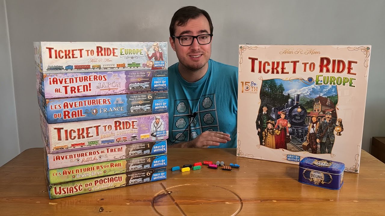 Работает ли издание Ticket To Ride Europe 15th Anniversary Edition с расширением?