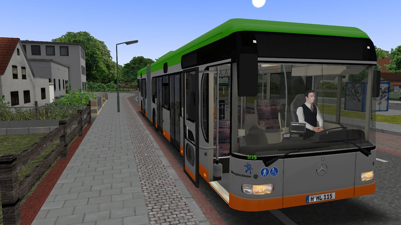 Let's Play Omsi 2, mit dem Erdgasbus irvine Citaro G CNG unterwegs in Bremen