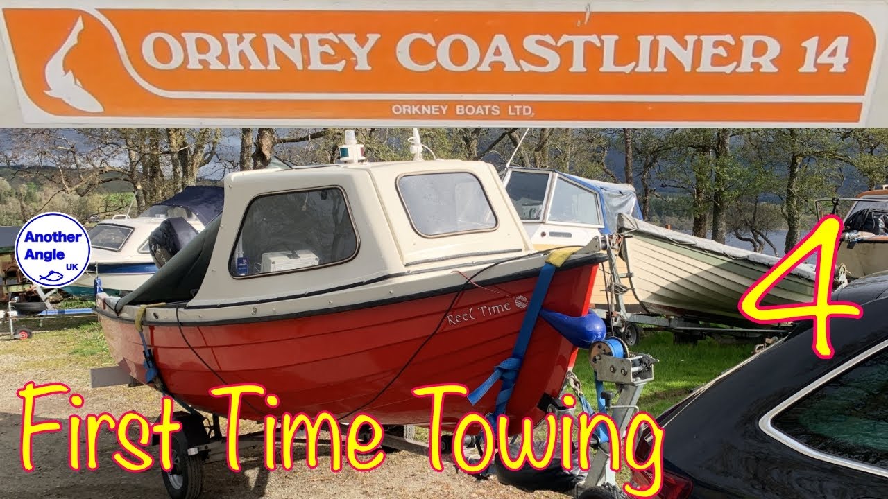 First Time Towing : Beginners Guide on getting your new boat home : Orkney Coastliner 14 : Part 4