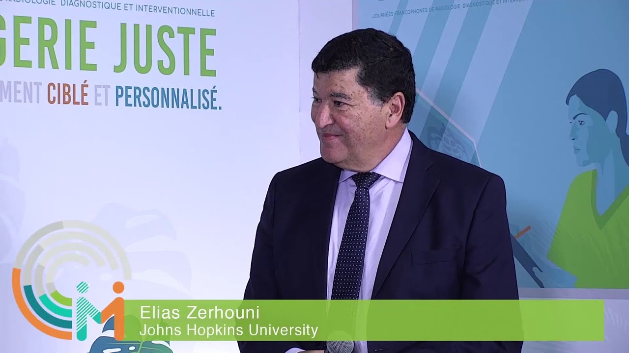 Rencontres avec Elias Zerhouni, invité d'honneur des JFR 2018
