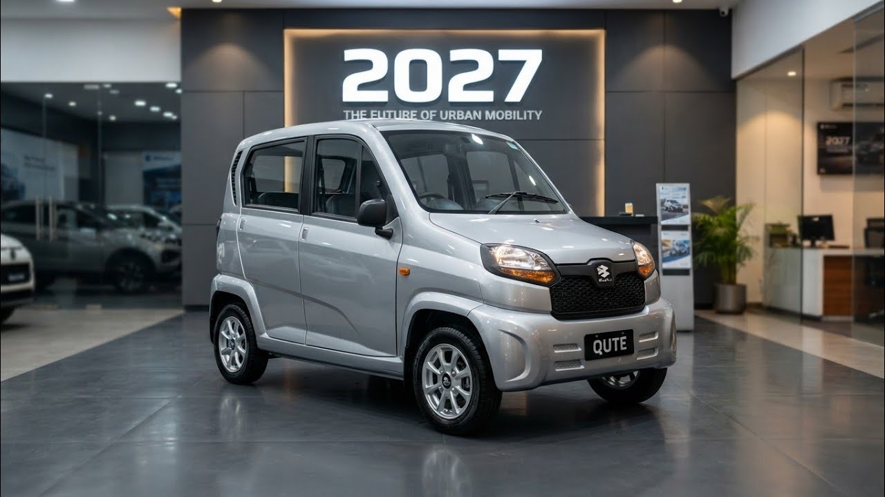 New 2027 Bajaj Qute Unveiled! Ultimate Compact City Car Upgraded! 🔥🚨 | Latest Review!