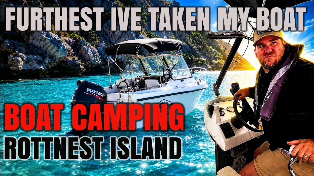 Taking My 30 YEAR OLD Boat to Rottnest Island&hellip;BOAT CAMPING