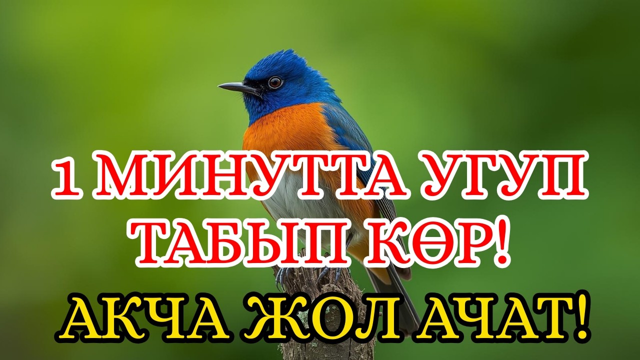 БҮГҮН 1 ГАНА РЕТ УГУҢУЗ! 🗝️ Жашоо Өзгөрө Баштайт