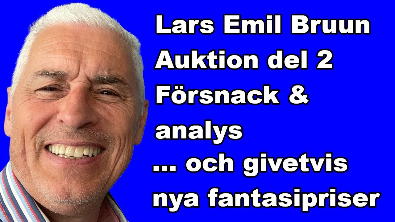 Lars Emil Bruun myntauktion del 2 - Försnack och analys med nya fantasipriser...