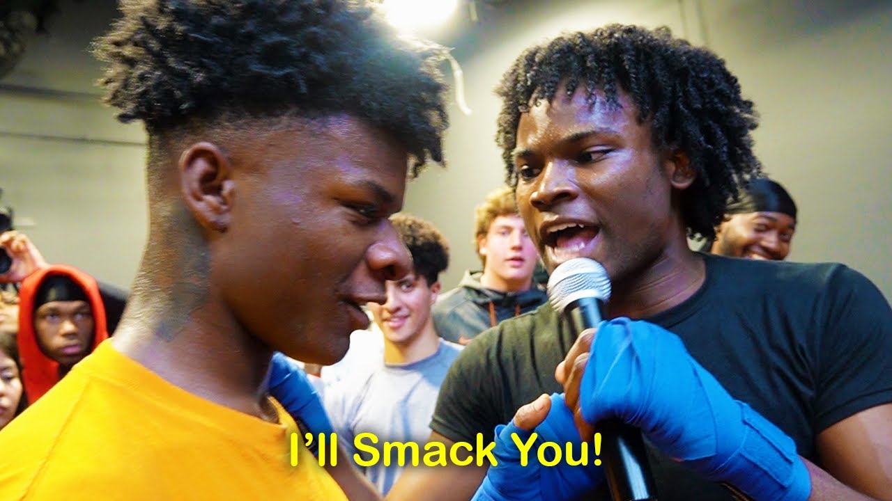 He made a Hate video, So i boxed him!