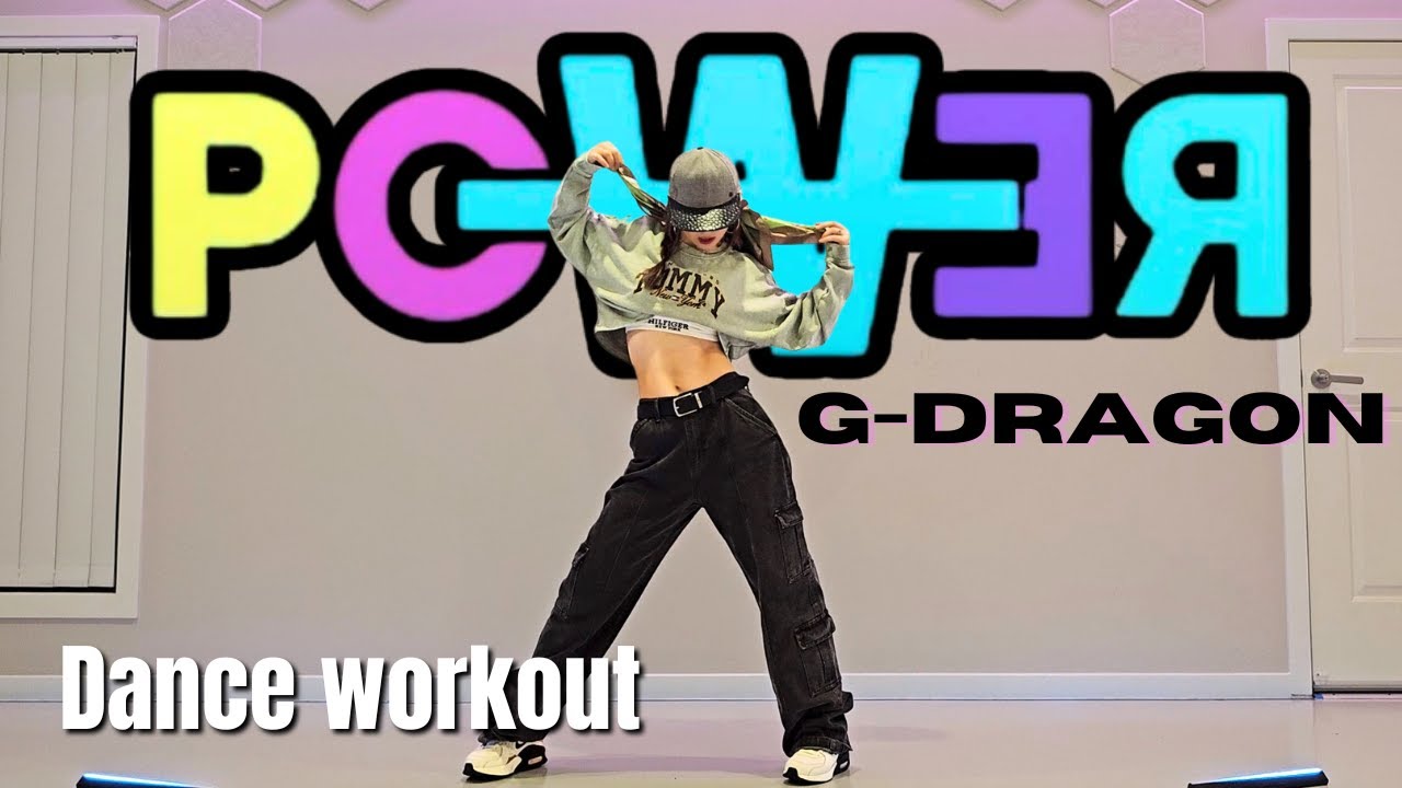 Get Fit with G-Dragon 'POWER' | Full body BURN Medium intensity HipHop dance workout | Ria DanceFit