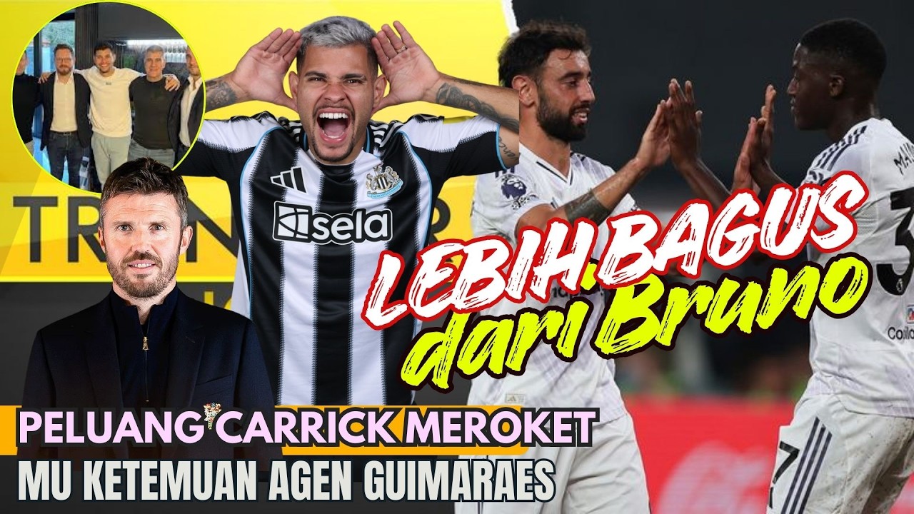 Lebih Baik dari kapten di MU👀Rekor Bruno🔥Peluang Carrick Meroket🔴Scholes Malu😡Ketemu Agen😱🤣