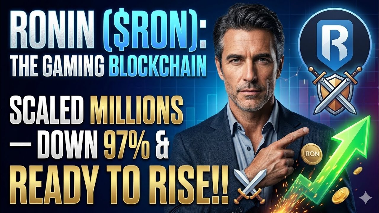 Ronin Coin ($RON): The Gaming Blockchain That Scaled Millions &mdash; Down 97% & Ready to RISE!! ⚔️