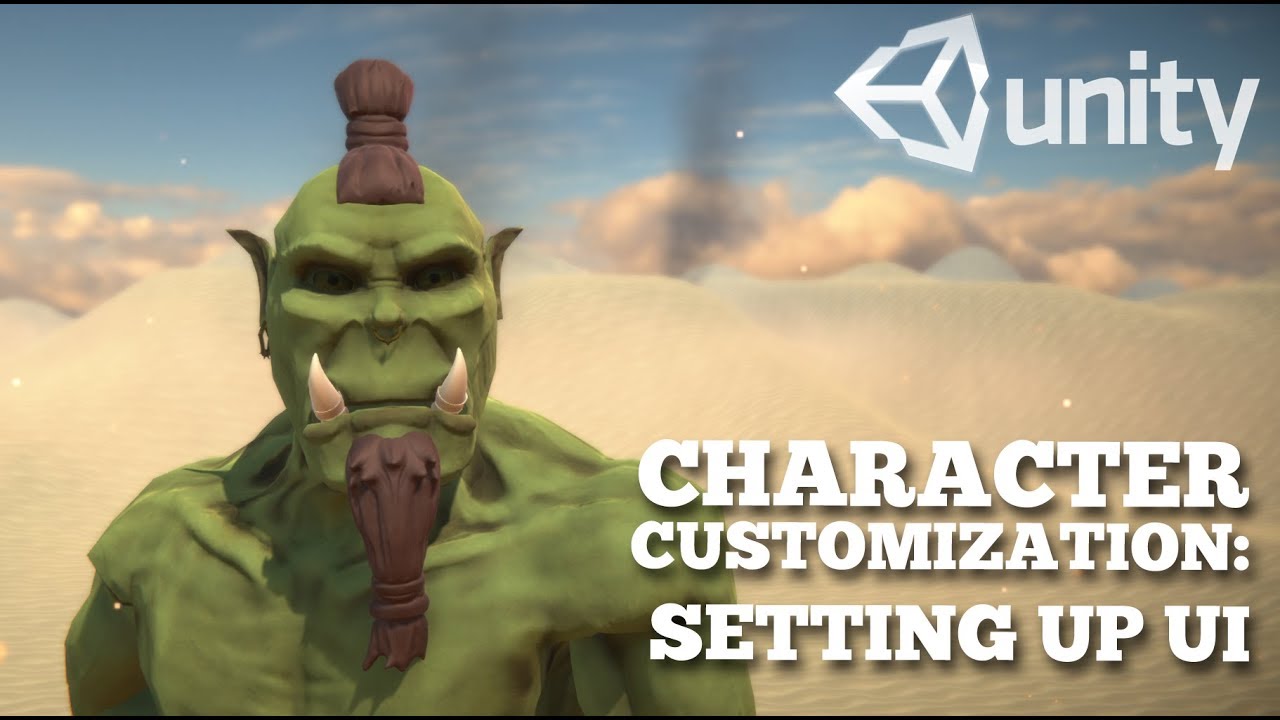 Unity Character Customization (2/3): Setting up UI