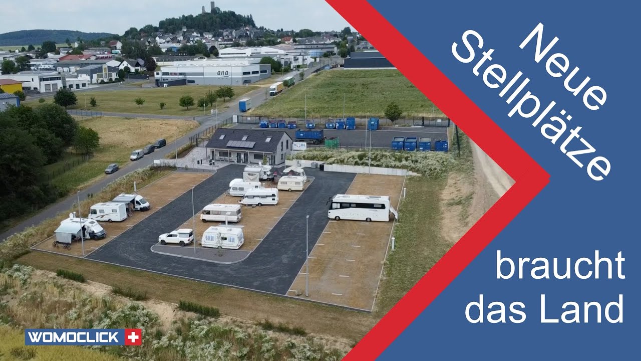 Caravan- & Wohnmobilstellplatz B49 Limburg / Weilburg - Merenberg
