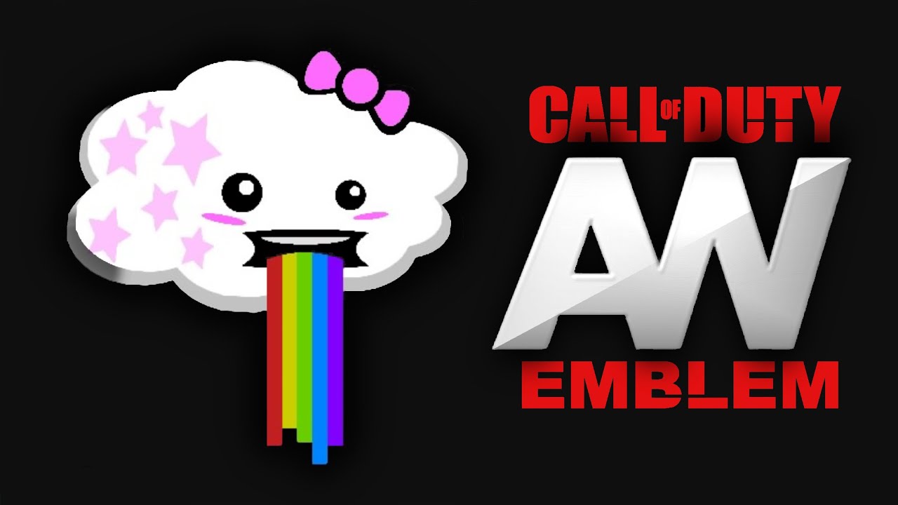 Advanced Warfare Rainbow Puke Emblem Tutorial By Screetch2009