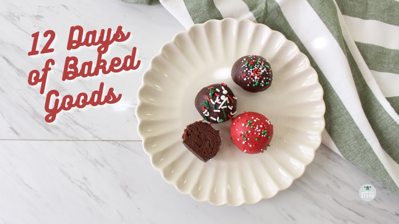 Easy Chocolate Sugar Cookie Truffles | No Bake Recipe | 12 Days of Baked Goods