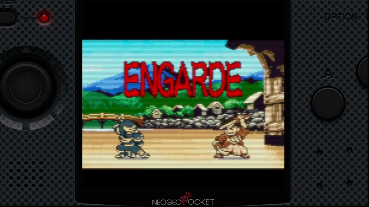 SAMURAI SHODOWN 2 - Hanzo | NeoGeo Pocket | Crt Shader + Overlay