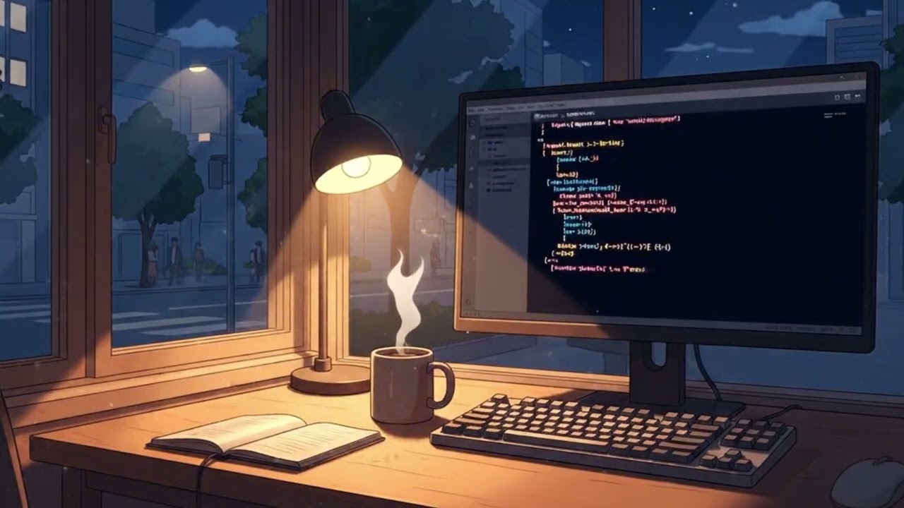 Code With Me ⌨️ ASMR Mechanical Keyboard + Lo-Fi Beats [Deep Focus 1 Hour]
