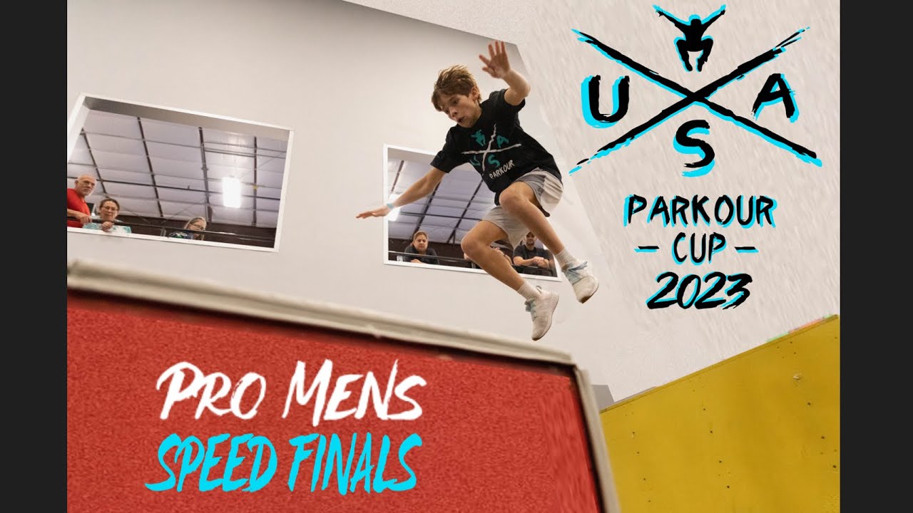 Fastest Parkour in the US! 2023 USA Parkour Cup Men's Speed Finals