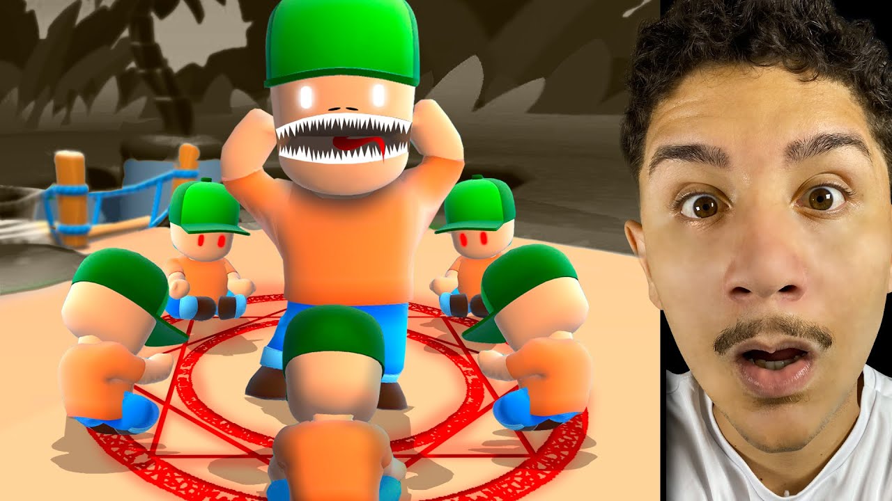 Virei o STUMBLE.EXE para assustar meu amigo no Stumble Guys