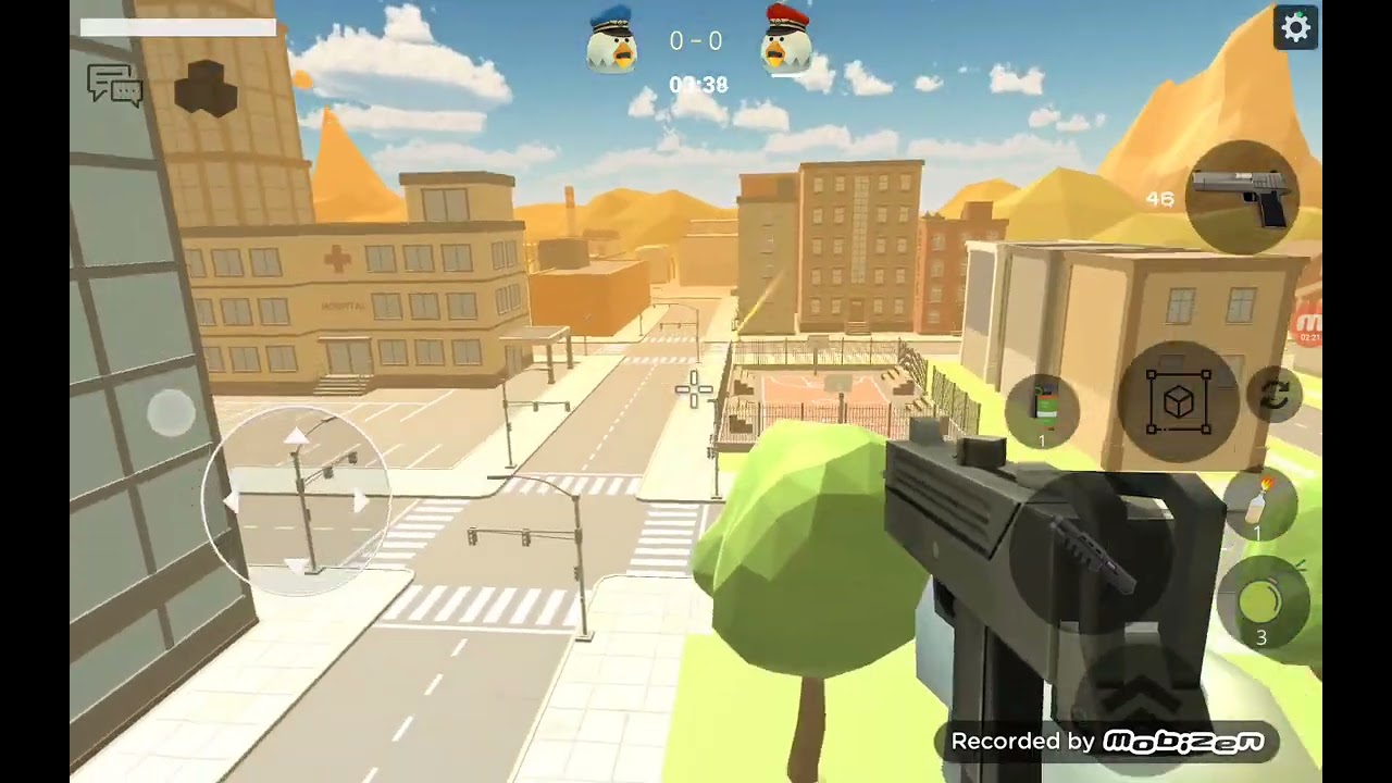 Обзор игры chicken gun 2(chicken Tim)