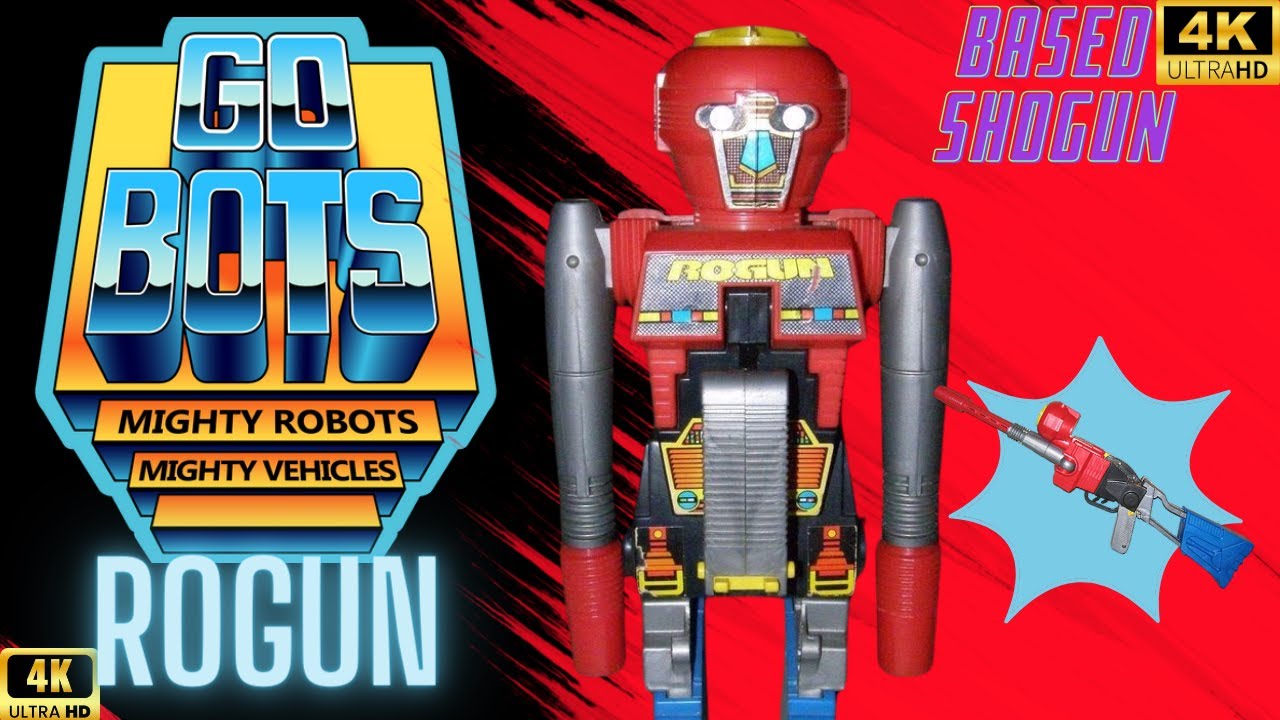 GOBOTS ROGUN Toy Review - 1984 Tonka / Arco