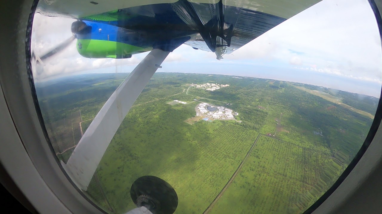Take-off from new Mukah Airport (MKM/WBGK), MasWings DHC-6-400 Twin Otter