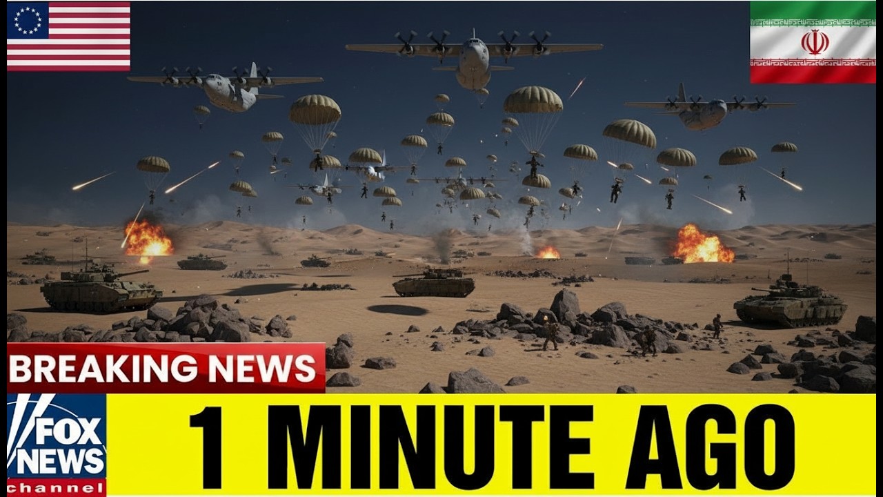 Minute Ago | U.S. Special Forces Drop Near Iran in Secret Mission