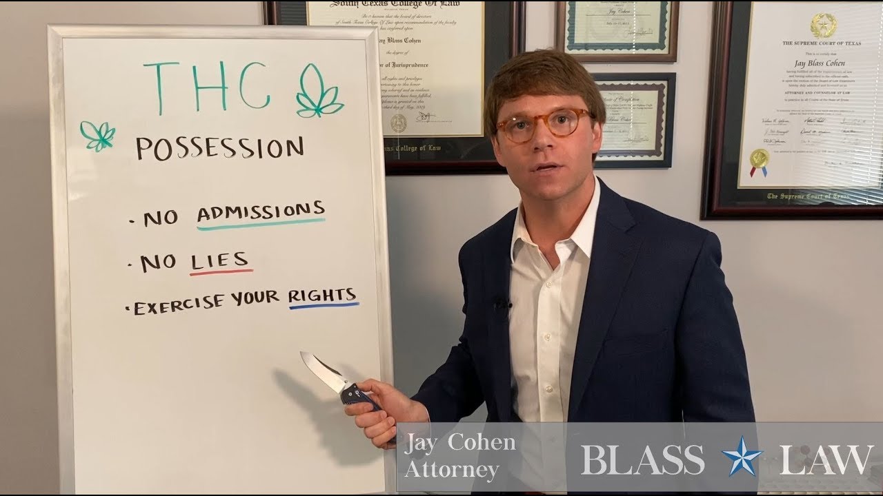 What to do if you are caught with a THC pen