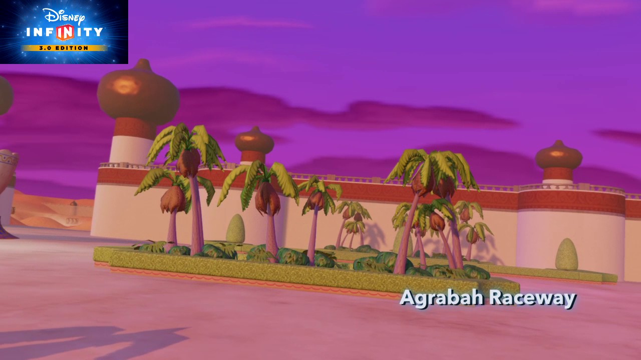 Disney Infinity 3.0 Toy Box Speedway 100% Agrabah Raceway