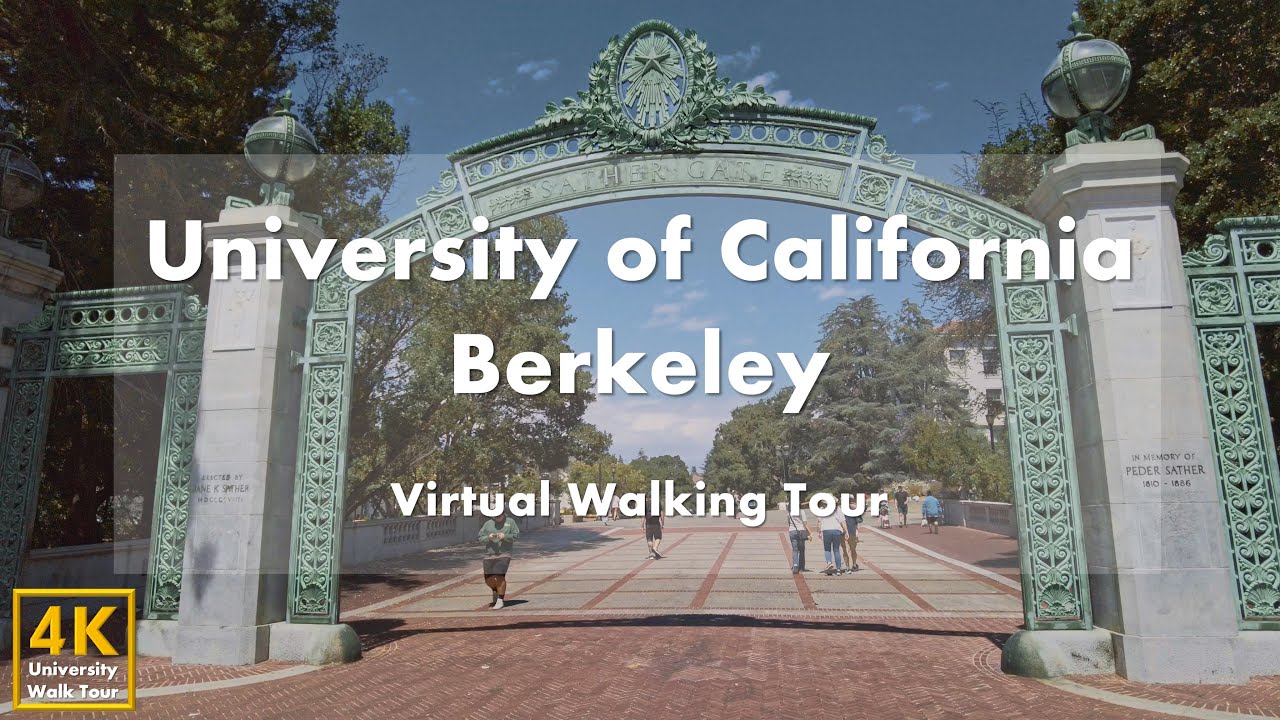 University of California, Berkeley [Часть 1] – Виртуальная пешеходная экскурсия [4k 60fps]