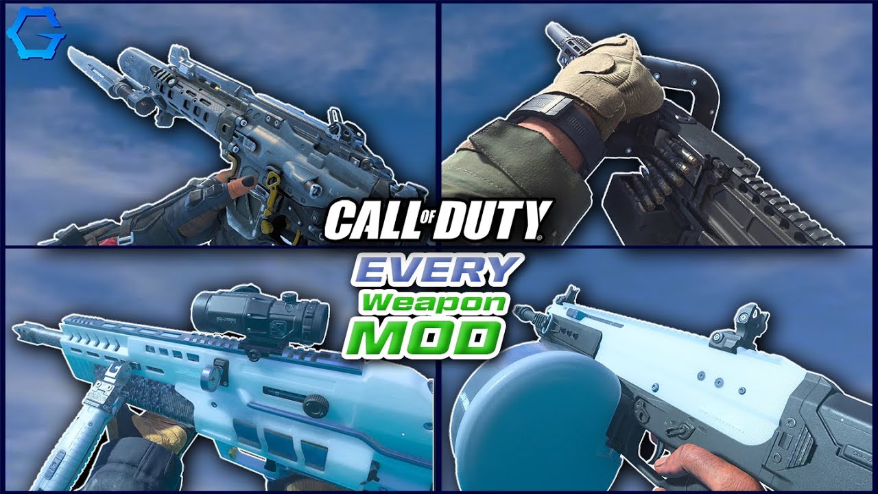 EVERY Weapon Mod/After Market Part in Call of Duty History