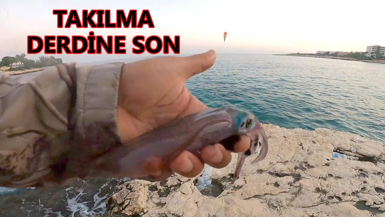 BU YÖNTEMLE KALAMAR AVLAMADA TAKILMA RİSKİ YOK