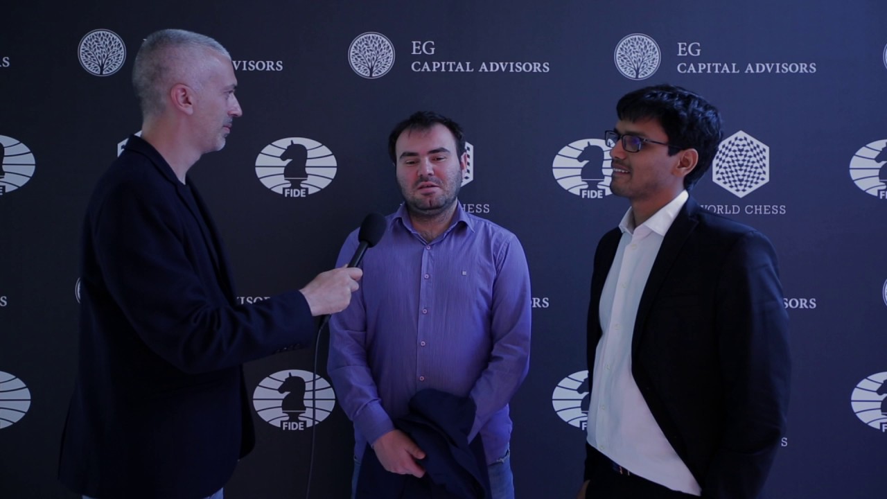 Round 3  Interview with Mamedyarov and Harikrishna