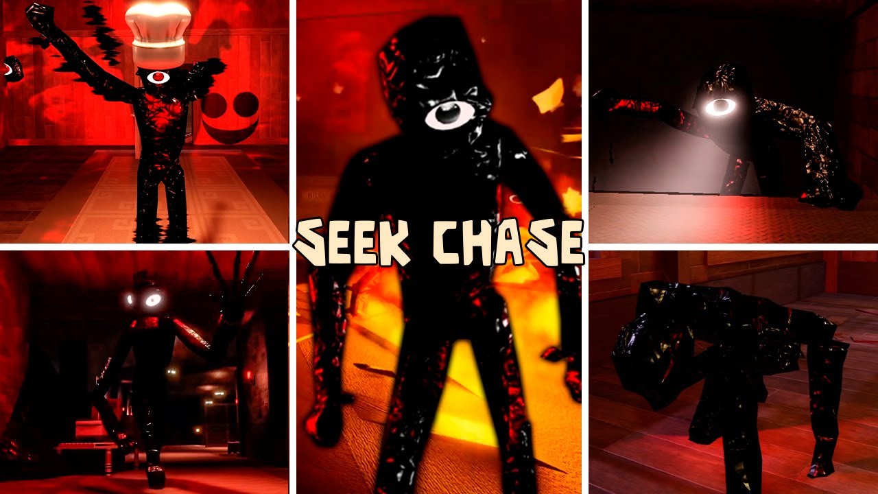 DOORS Seek Chase VS 37 Different Seek Chases | Roblox