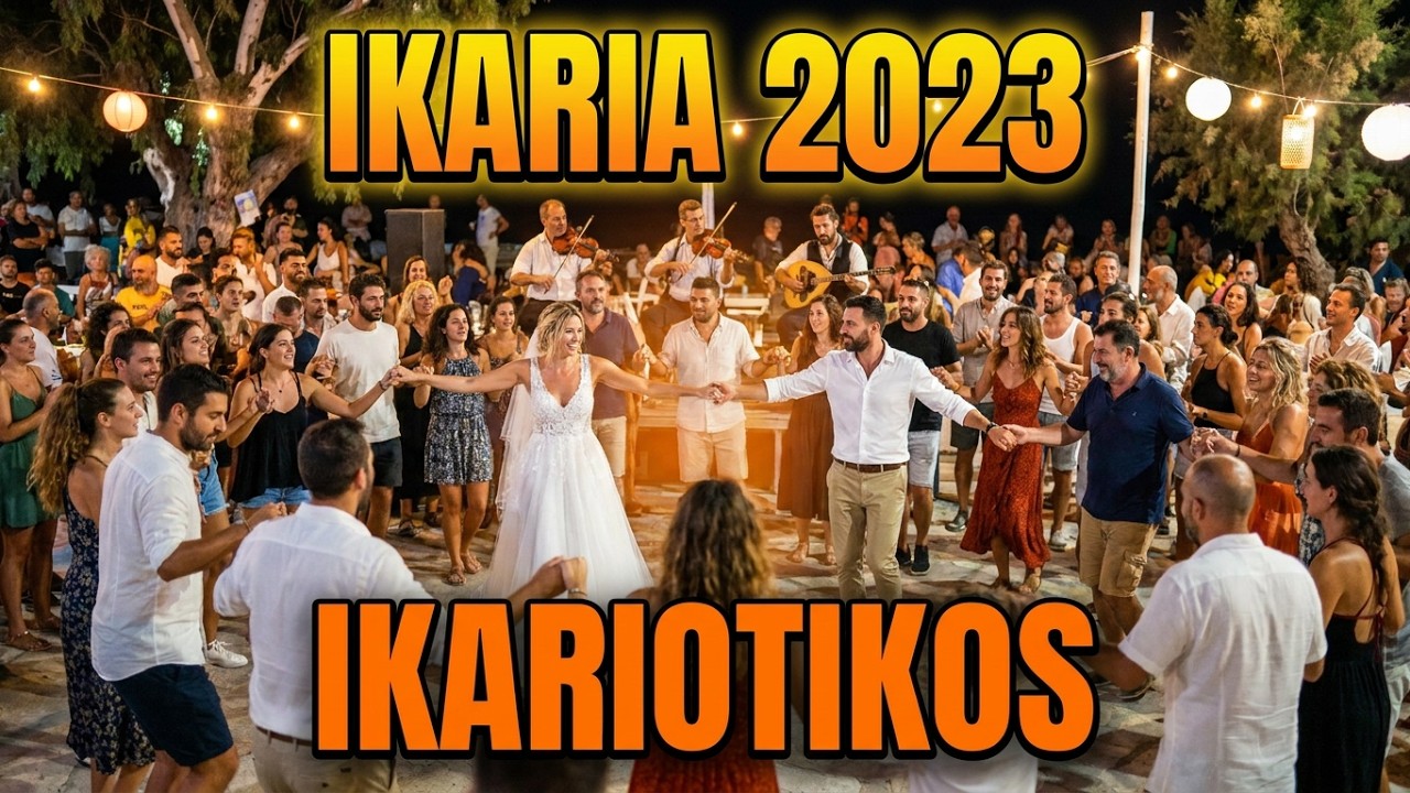 IKARIA Λεωνίδας & Γραμματική IKARIOTIKOS.GR Μονοκάμπι, Monokambi Wedding 2023 Live HD