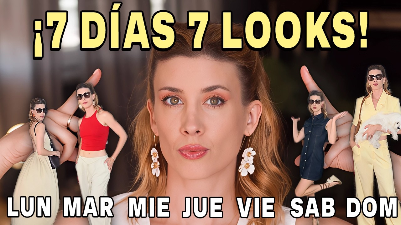 ¡7 looks para 7 días usando mi ropa favorita de verano!