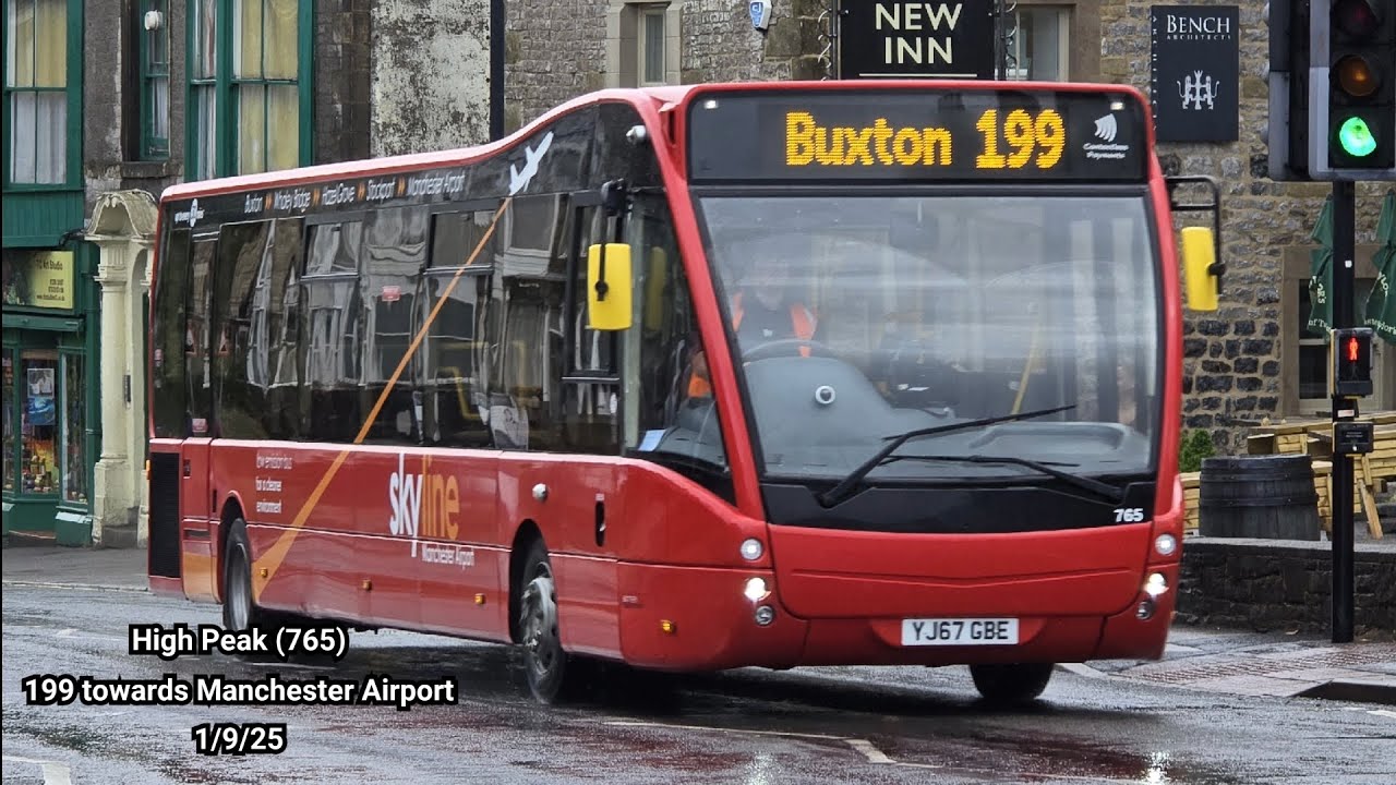 Boost/turbo whine: High Peak Optare Versa Daimler OM934 5.1L/Allison 2100 YJ67 GBE (765)