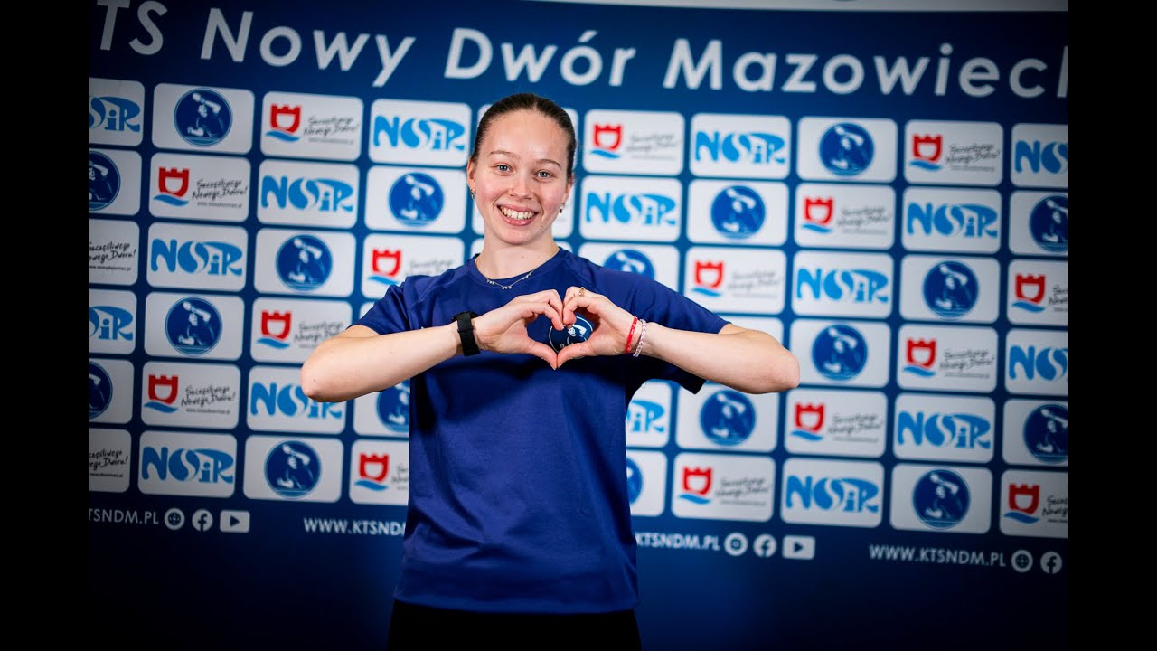 Wywiad z Jeanne Robbes - francuską zawodniczką występującą w KTS Nowy Dwór Mazowiecki