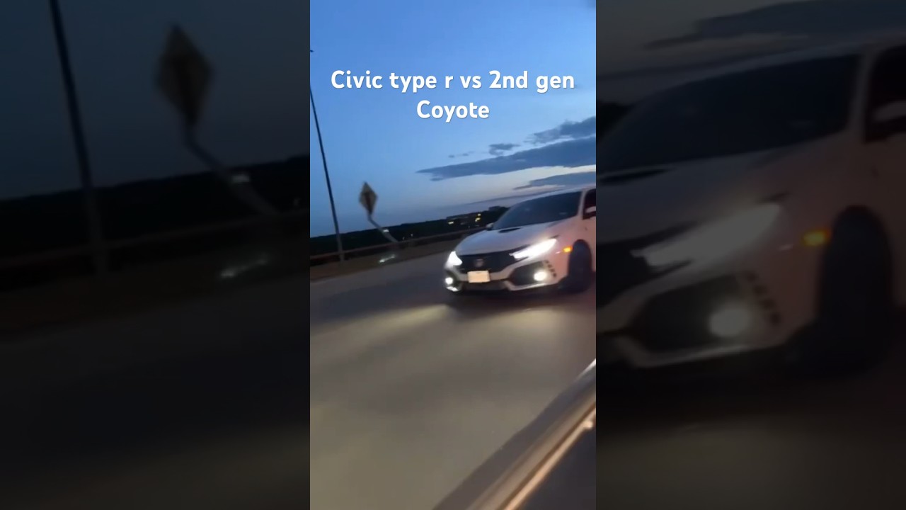 2018 Civic Type R (FBO, E30 Tune) vs Gen 2 Coyote MT 82 (CAI, 302 mani, 93 tune) | ROLL RACE