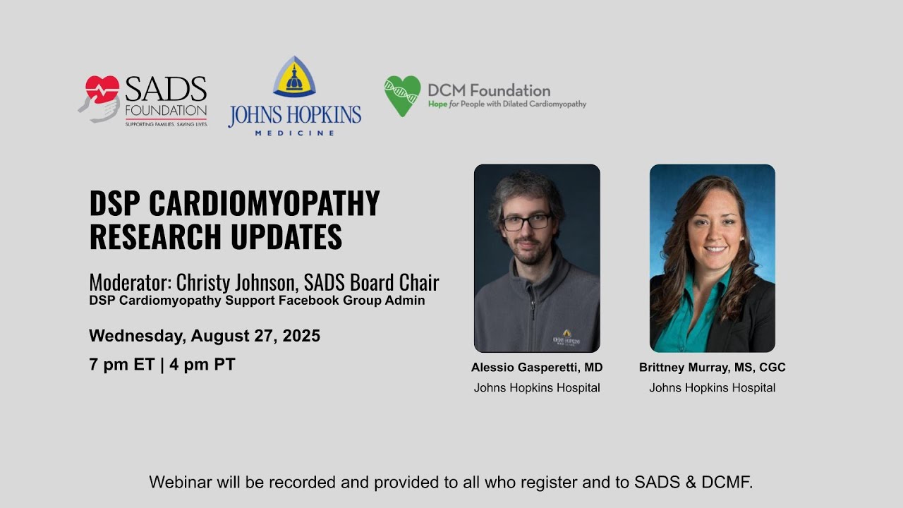 DSP Cardiomyopathy Research Updates
