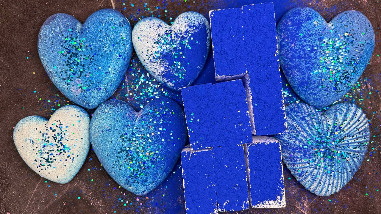Soft Gym Chalk with Blue Pigment & Blue Reforms