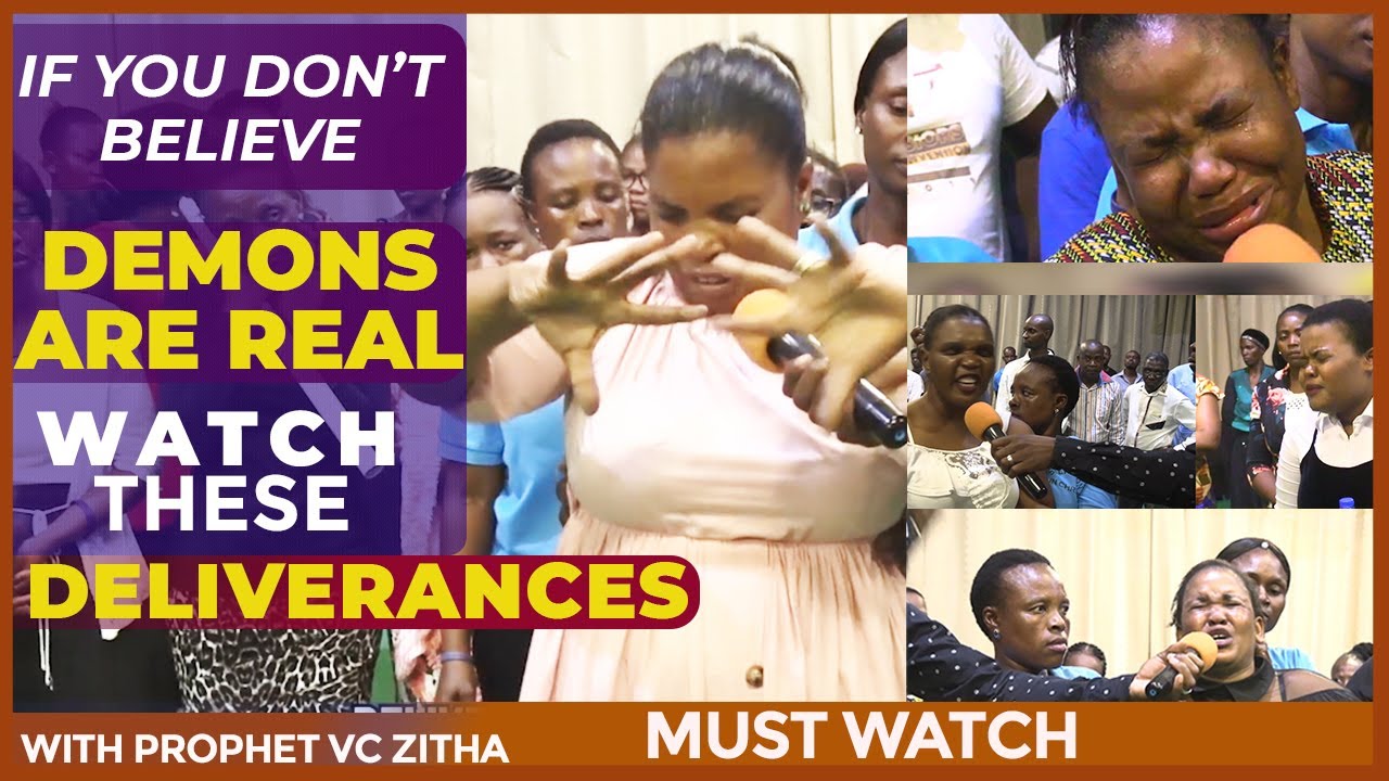 If you don't believe that demons are real, watch these Deliverances | PROPHET VC ZITHA