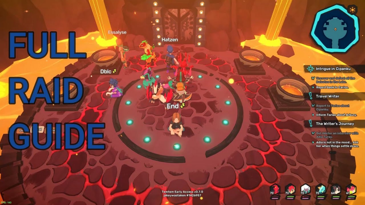 How to unlock The Raid Lair In TemTem ALL SHRINE LOCATIONS