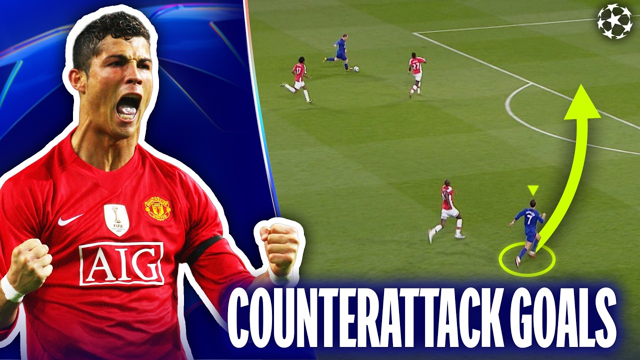 They Didn't See It Coming... Unstoppable Champions League Counter-Attack Goals