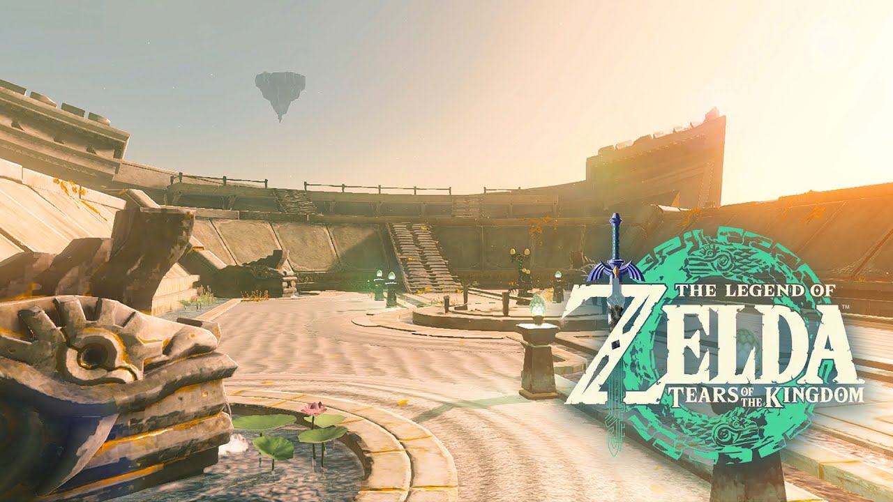 🌤️ Top of the Temple of Time｜Tears of the Kingdom｜ZELDA Ambience｜Relaxing Zelda BGM